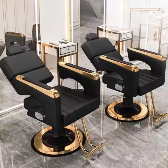 Hydraulic Salon Chair Comfortable Hair Salon Barber Chair
